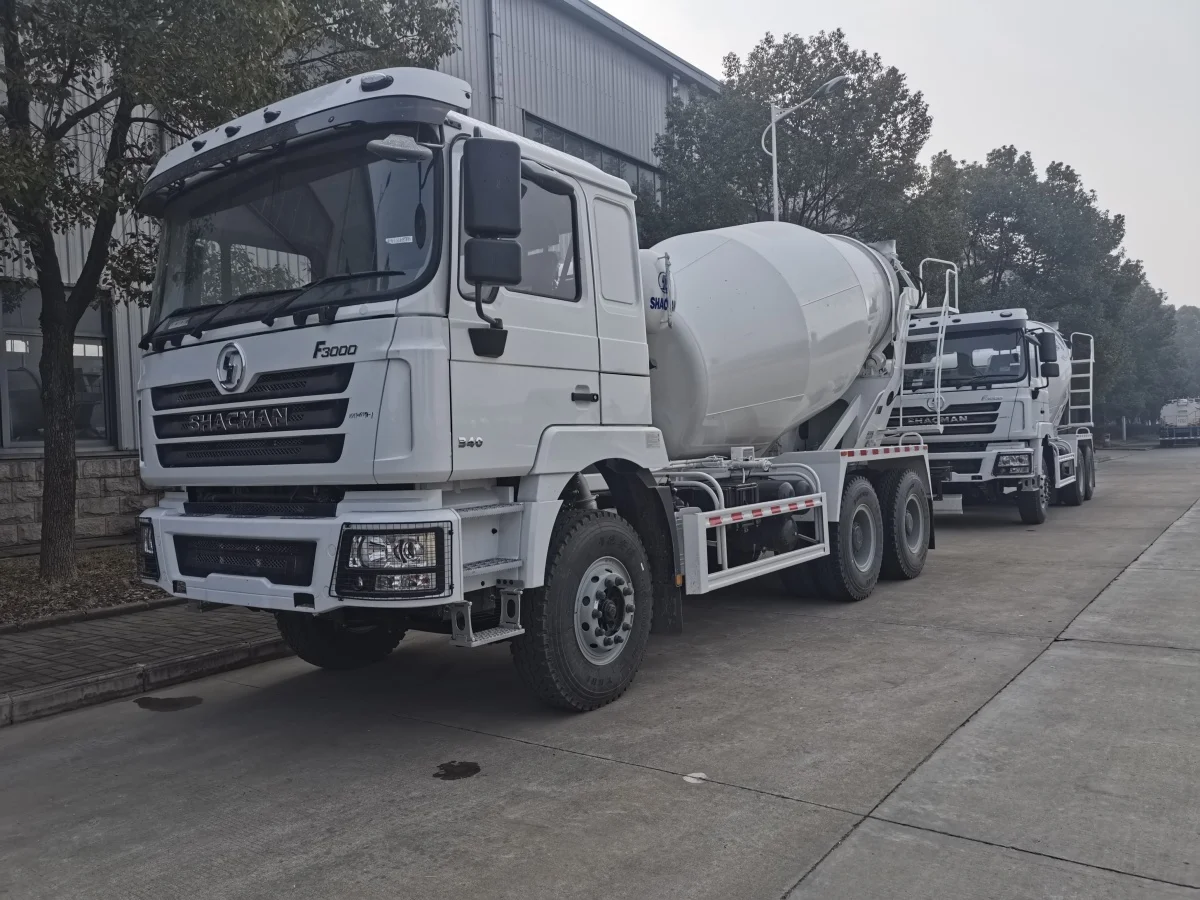 Надежный автомобиль F3000 с плоской кабиной 340hp shacman 6*4 смеситель высокого качества