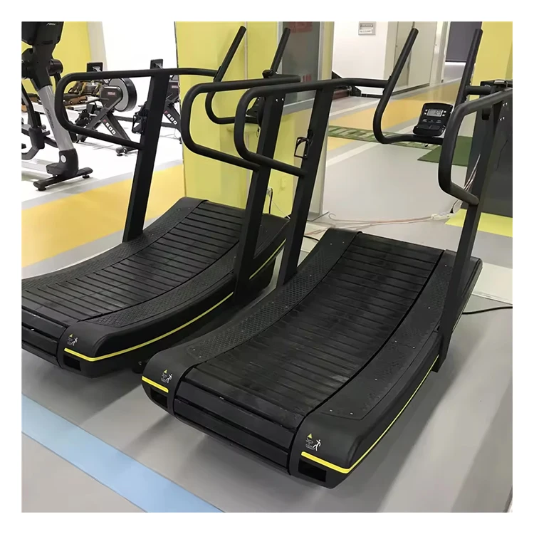 No Power Manual Treadmill Maintain Correct Running Posture Manual Treadmill Machine Curve Treadmill