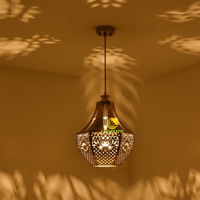 Arabic Lantern Fixture Hotel Chandelier Pendant Lamp Home Decor Turkish Moroccans Lamps Lighting Pendant Light Mosque Chandelier