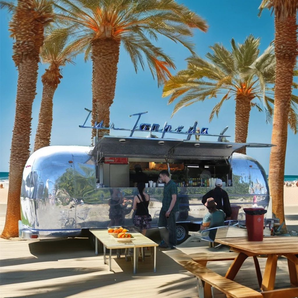 Best designed food street portable trailer for pizza