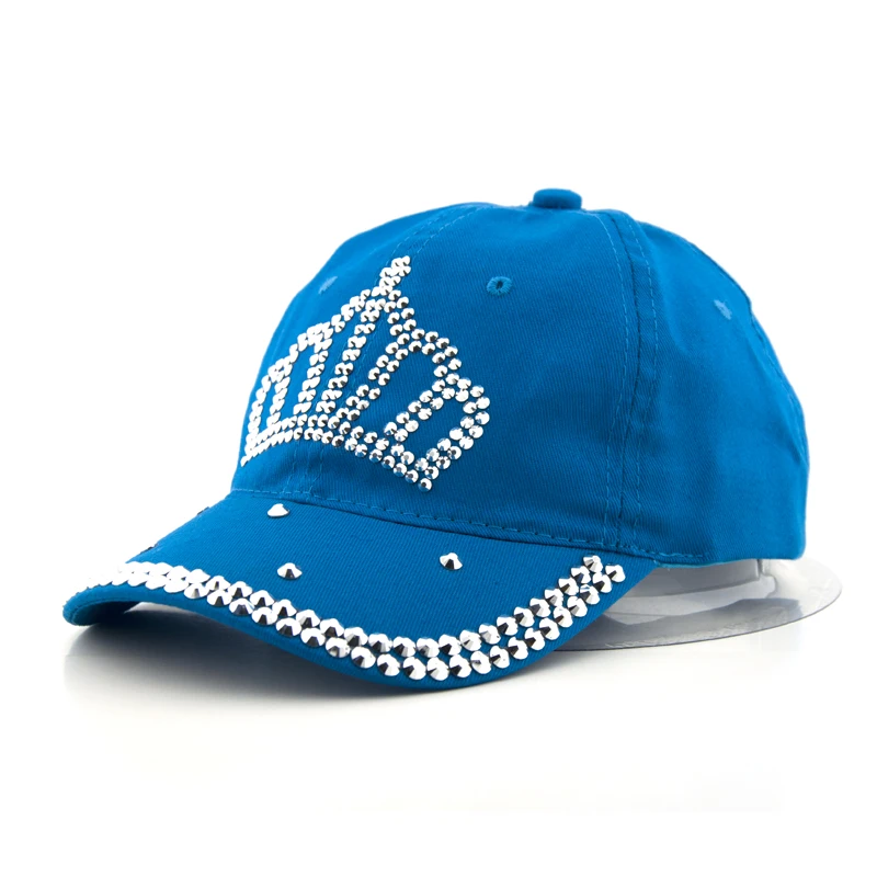kids baseball cap children hats caps Crown logo Kids hat for sale