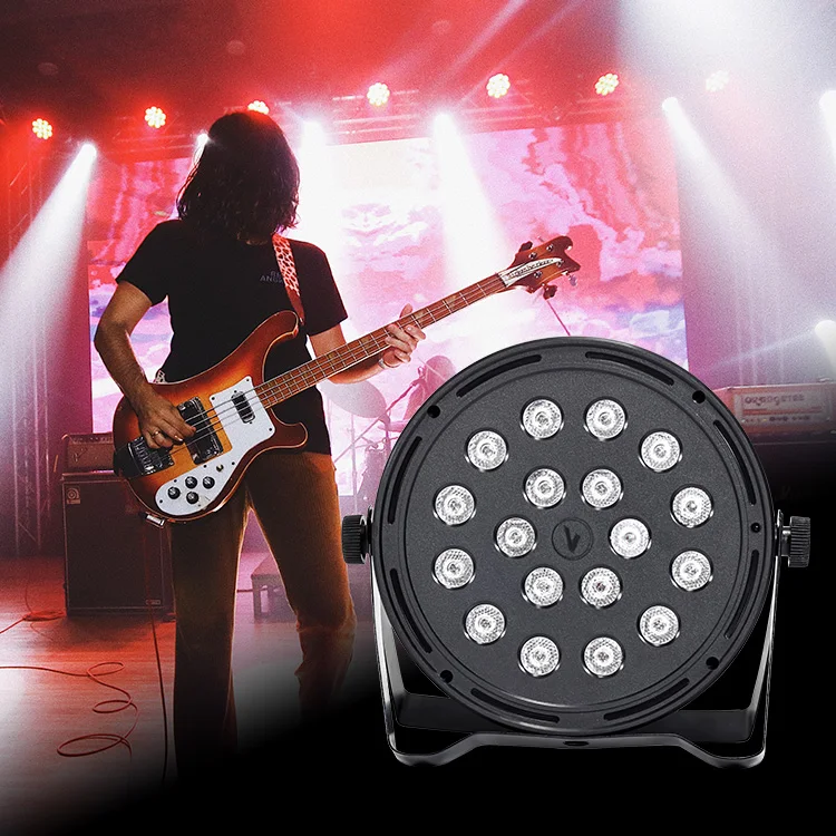 DJ disco party wedding Stage light rgb wash zoom indoor plastic led par 18x10 18x12