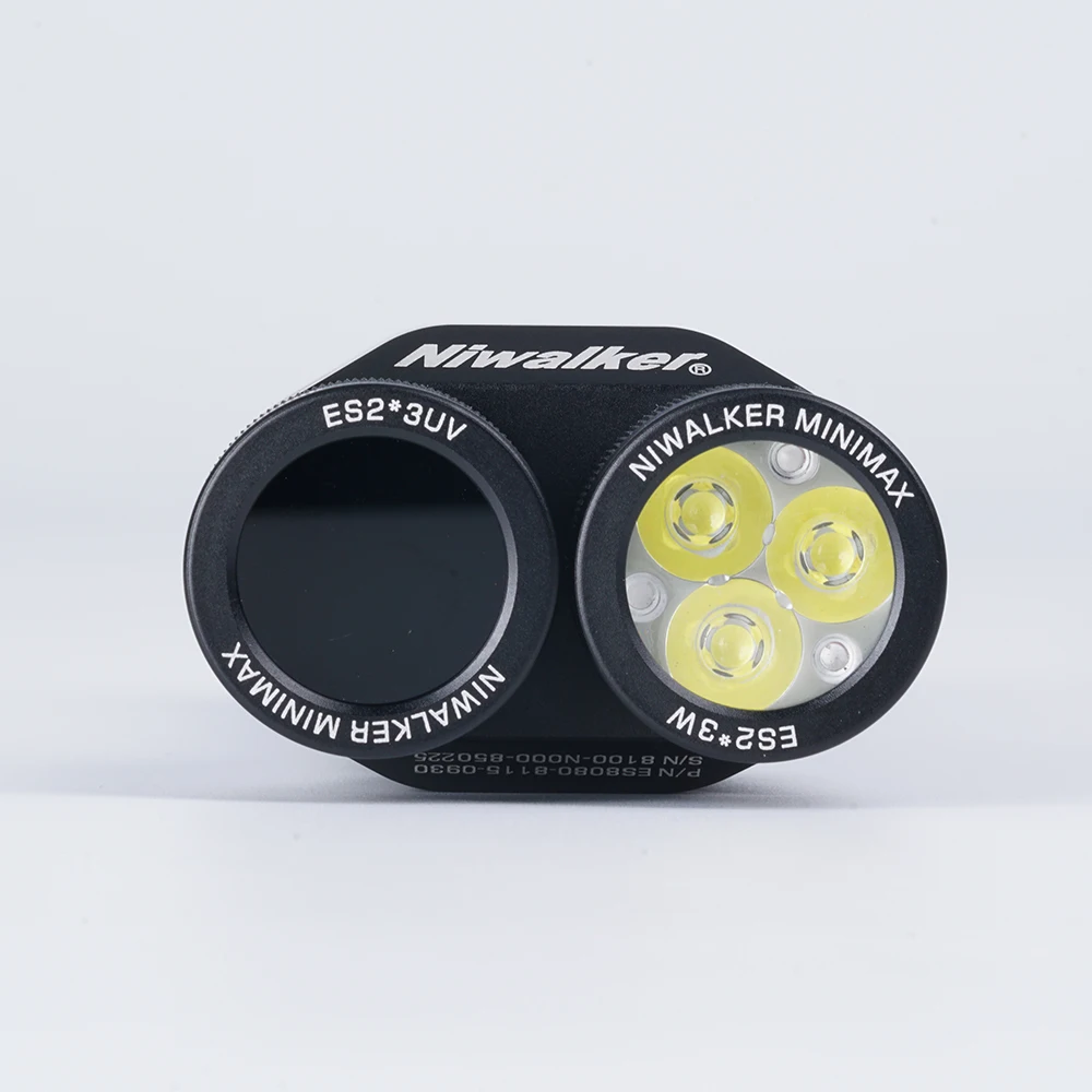  Niwalker ES2 MAX 7050 люмен 18 Вт Высокая мощность нм строительный блок фонарик CW NW RGB IR UV индивидуальный