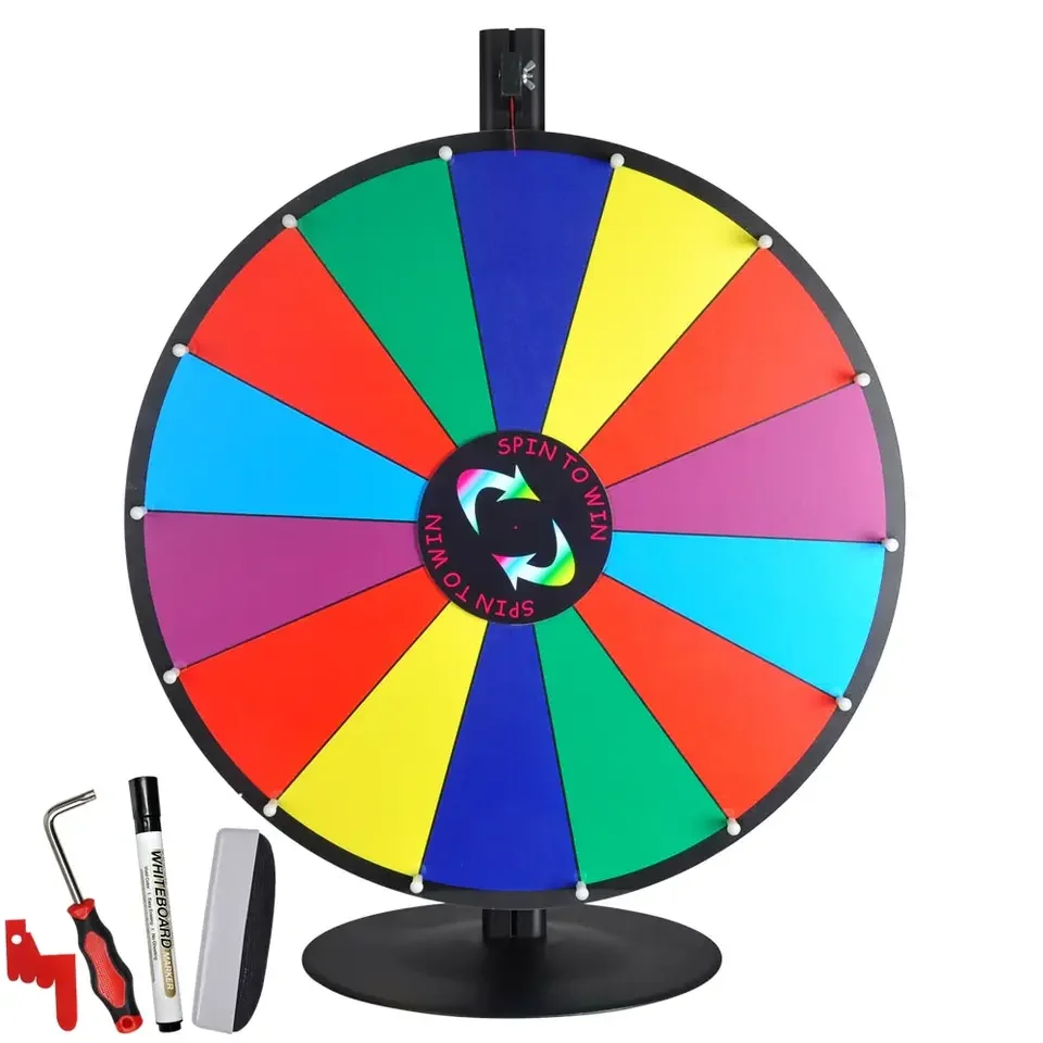 NEW wheel Winning Lucky Prize Wheel Advertising Adjustable Prize Wheel