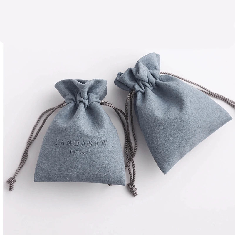 OEM velvet drawstring bag  Rectangular instruments packaging pouch with logo