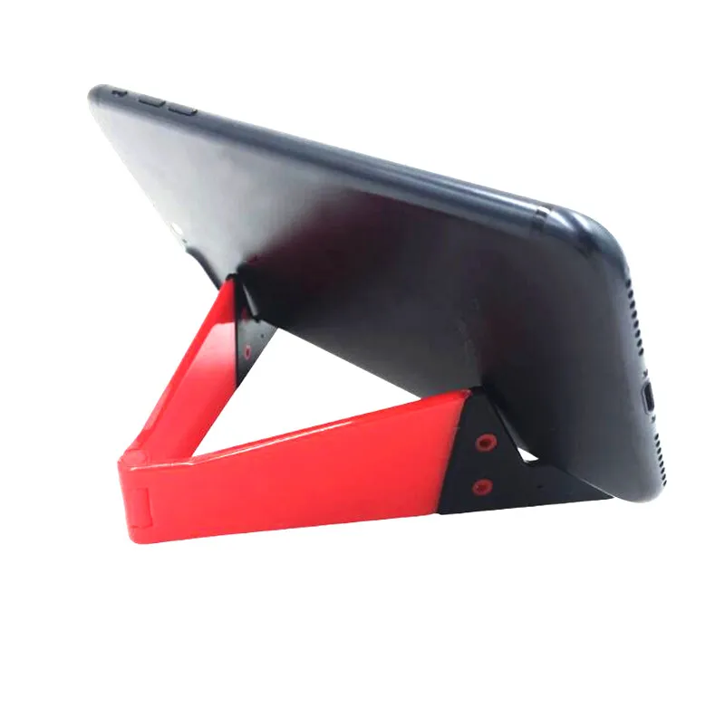 V-Shaped Universal Foldable Mobile Cell Phone Stand Holder for Smartphone & Tablet Adjustable Support Phone Holder High Qu