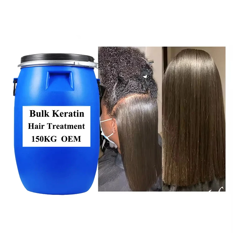 Wholesale Price OEM Brazilian Keratin Protein Straightening Hair Treatment for damaged hair