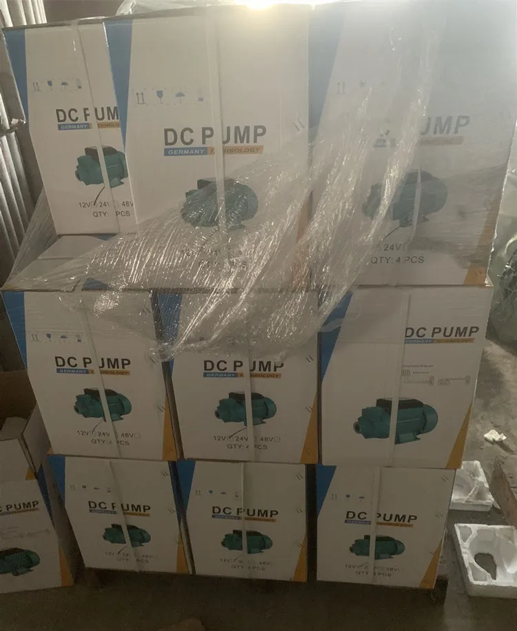 Special small DC12V24V solar water pump copper impeller QB60 self-priming pump land pump