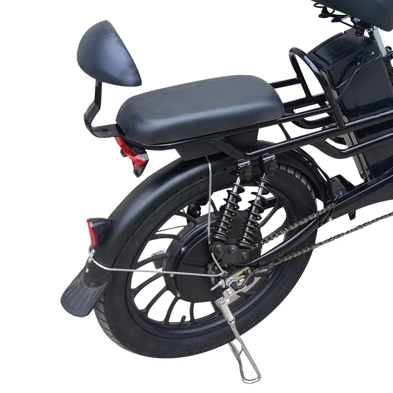 2024 hot sale 48V Electric Bike Dual Suspension with 20inch Fat Tire brushless gearless motor