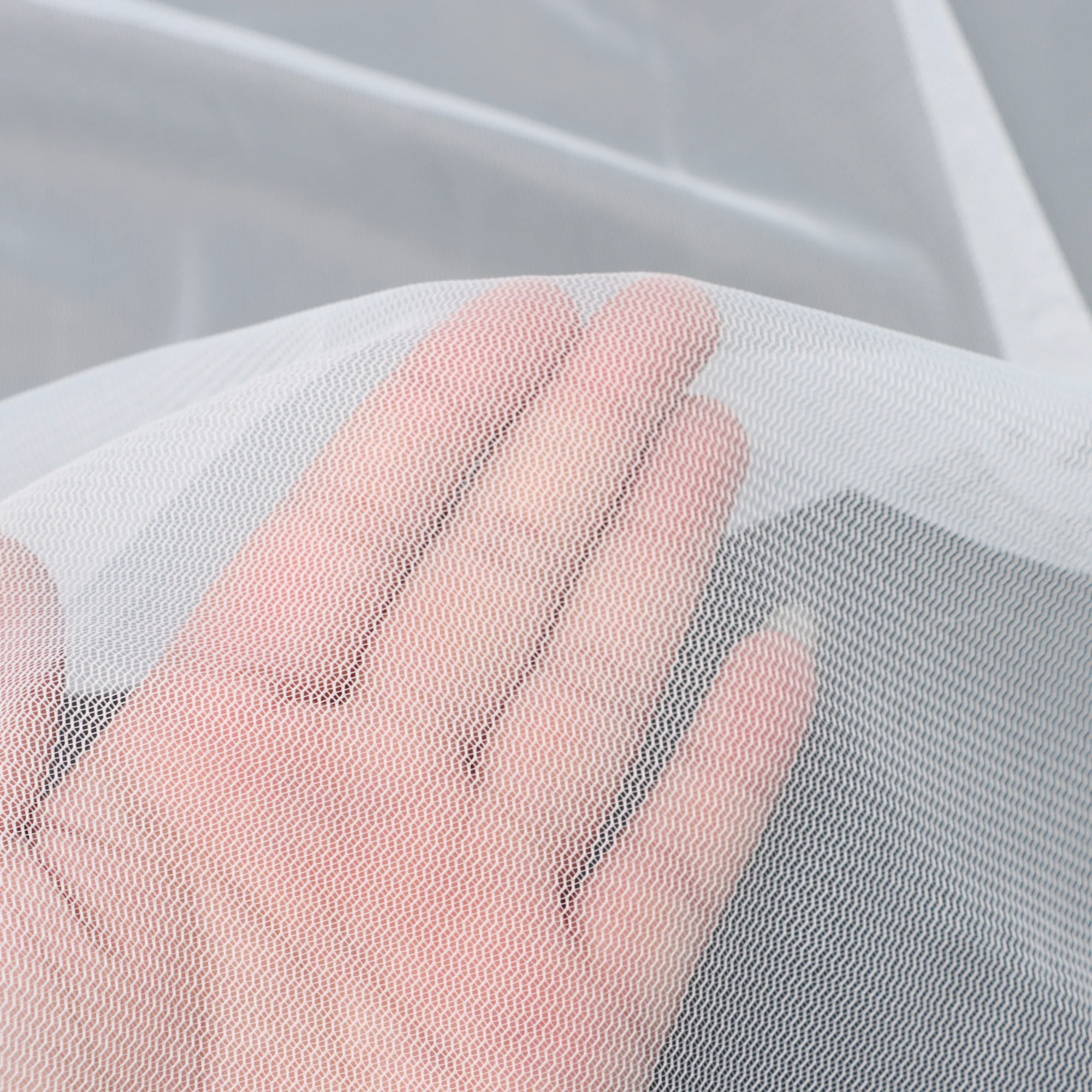 High Quality Factory Custom Fabric Textile Material Wave 3d mesh fabric Soft 100% Polyester Fabric For Tent Material