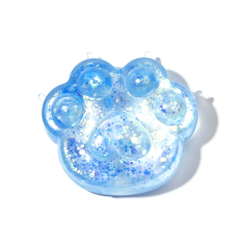 New Design Stress Relief Cat Paw Toy Maltose Filled  Pressure reduce Animal Paw toy for Kids