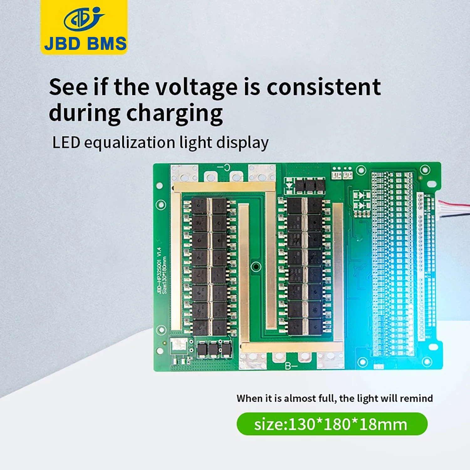 JBD bms 4s lifepo4 12V bms 150a 12volt common port with balance and double Temperature control pcb