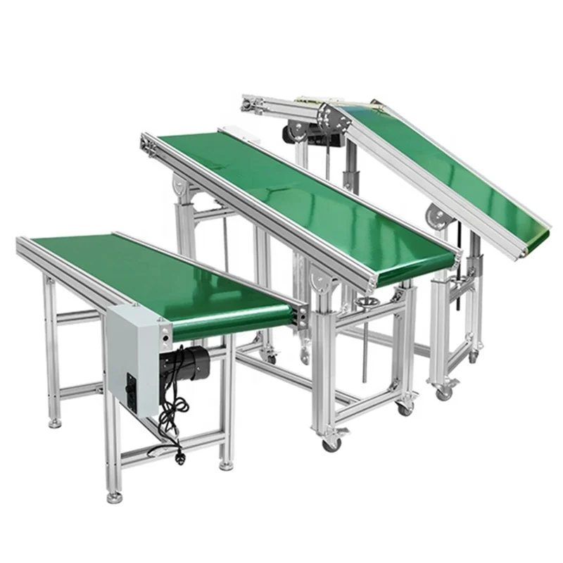 Factory Price Conveyor Manufacturing System Warehouse Belting Conveyor PVC Belt Table Production Line