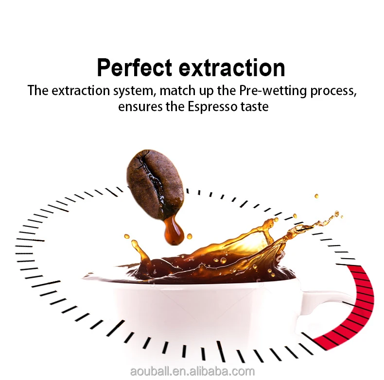 Новинка 2022 Amazon домашняя маленькая полностью полуавтоматическая Паровая кофемашина с цветочным принтом вспениватель молока итальянская автоматическая