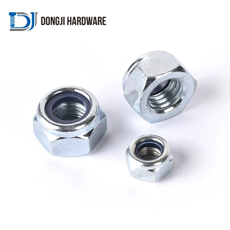 Wholesale Din982 Nylon Lock Nuts Nylon Lock Nut M75 Stainless Steel 304 Hex Nylon Lock Nut