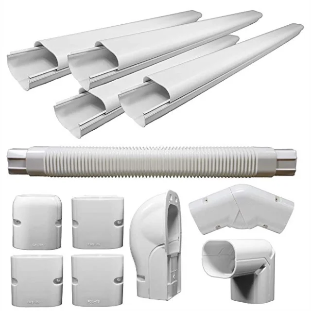 
split air conditioner conditioning parts pair coil line set cuivre pour climatiseur ac installation kit insulated copper pipe 