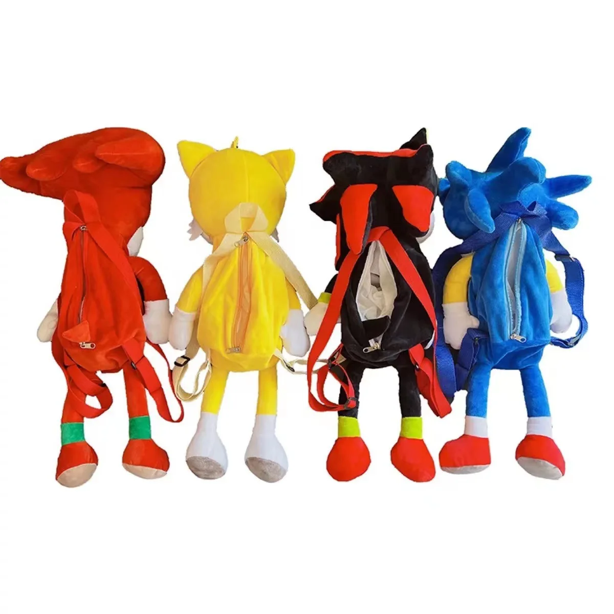 Supersonic Sonic Backpack Sonic Plush Toy Figure the hedgehog Stuffed cartoon Character Sonic Doll S200