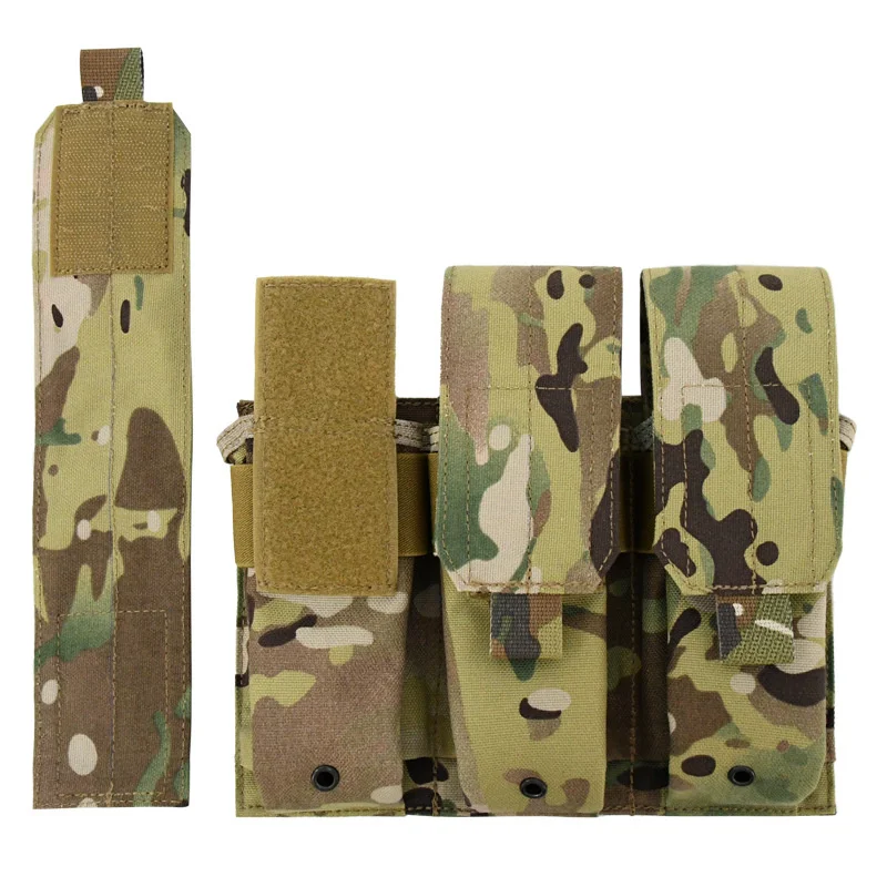 Magazine Pouch Outdoor CS Field 1000D Nylon Ruin Green Tactical Vest Magazine Utility Mag Pouch