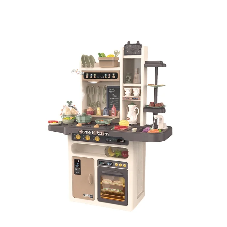 simulation egg steamer best quality big kitchen set toys kids pretend