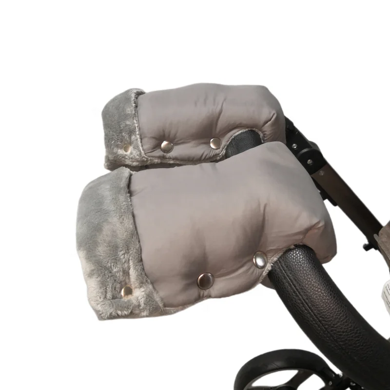 Adult Stroller Gloves Hand Muffs Extra Thick Winter Warm Waterproof Gloves Anti-Freeze Hand Mittens Buggy Stroller Accessories