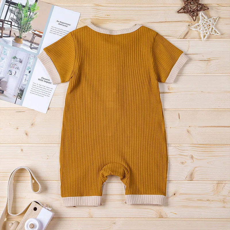 2022 boho designer cotton 0-6 girl knit romper wholesale newborn blank baby clothes custom baby clothing
