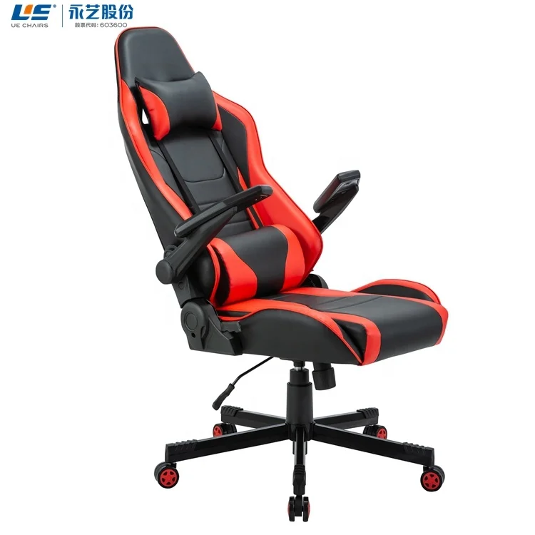 UE  Racing Reclining Silla Gamer Dropshipping Led Leather Computer Gaming Chair