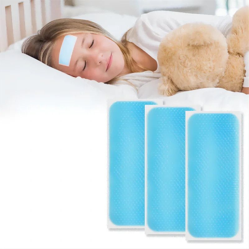 Bodyjoy Fever Reducing Cooling Gel Sheet Summer Hydrogel Cool Pads