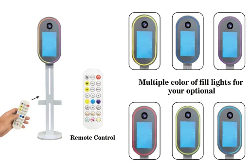15.6 Inches Touch Screen Mirror Photo Booth Vintage Vogue Photobooth Stand Prices with Printer
