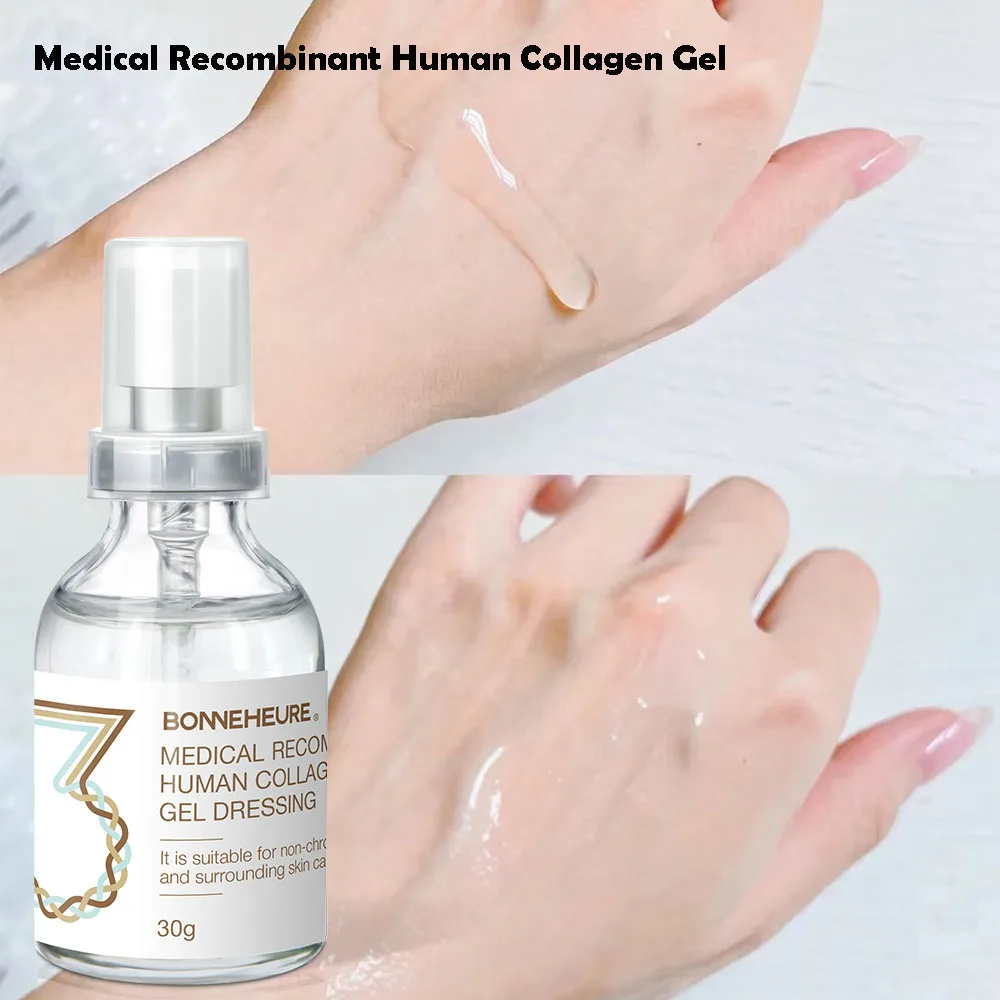 Amorphous Medical Recombinant Type III Humanized Collagen Gel Wound Care Remove Tattoo Care Repair Gel Dressing
