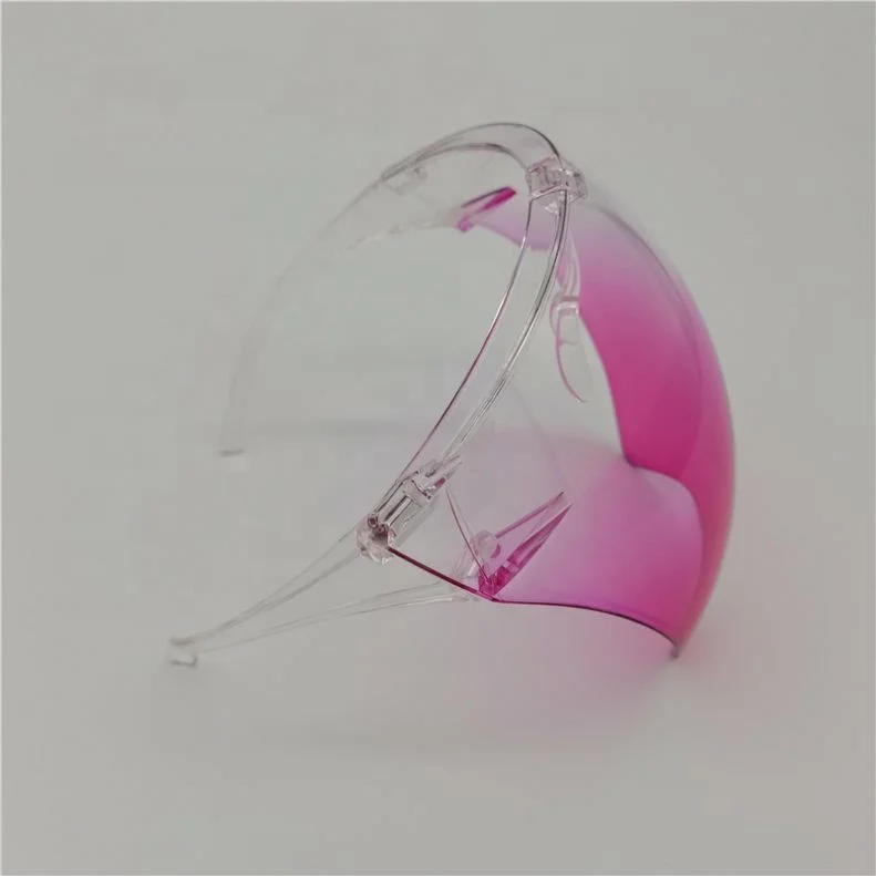 16 Design Mixed Protective Kids Child Safety Visor Face Facial Wear Glasses Clear Sheild Faceshield With Frame