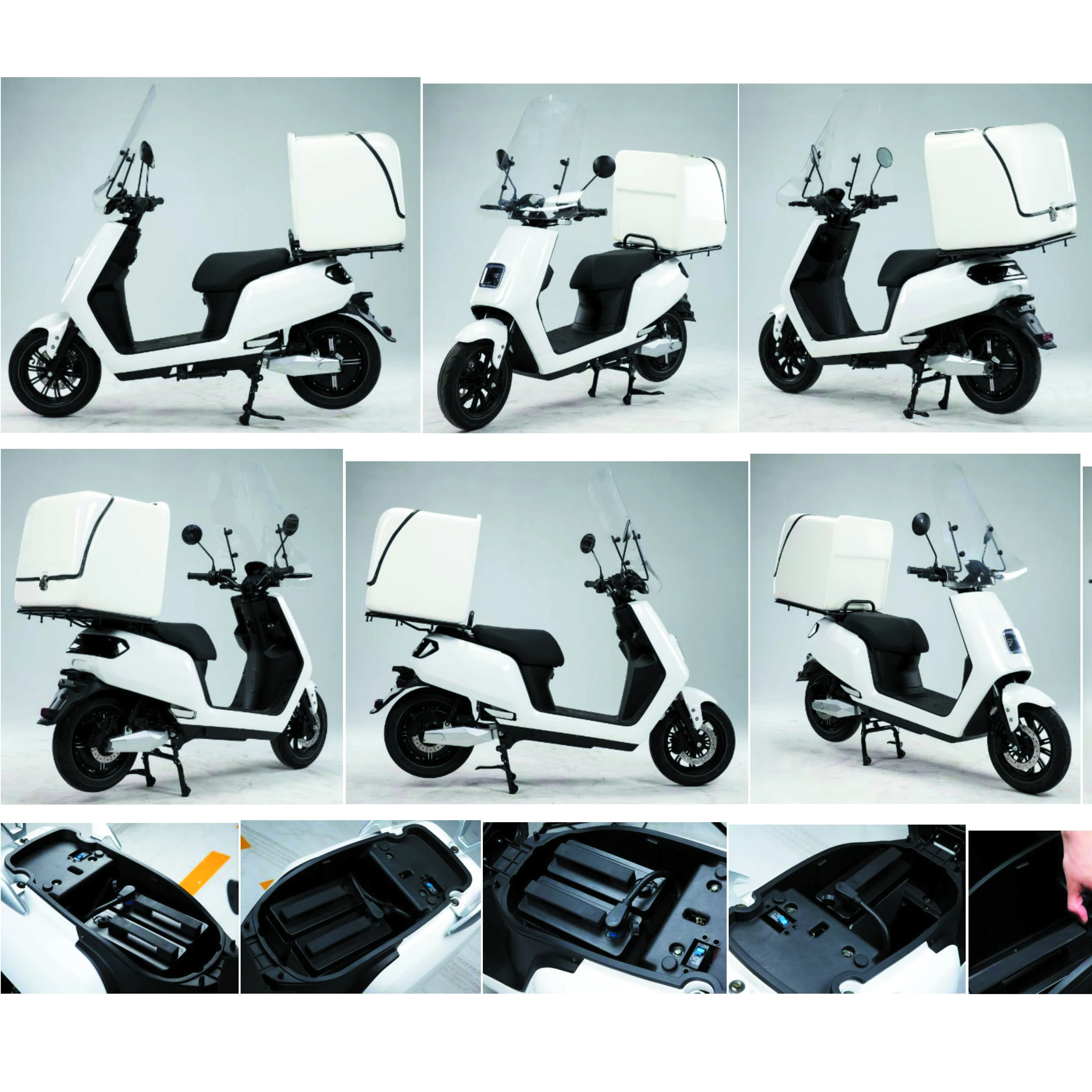 Электрический мотоцикл с литиевой батареей для быстрого питания