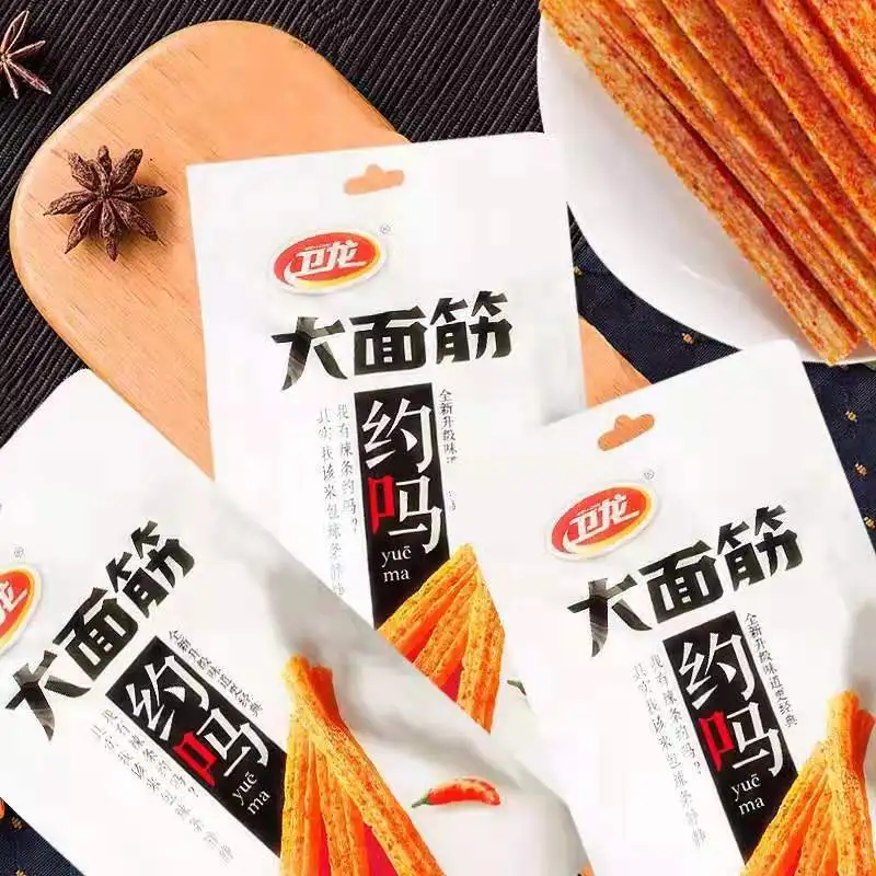 Weilong поток клейковины количественная 65 г/пакет детство пряный Закуски сухой тофу оптовая