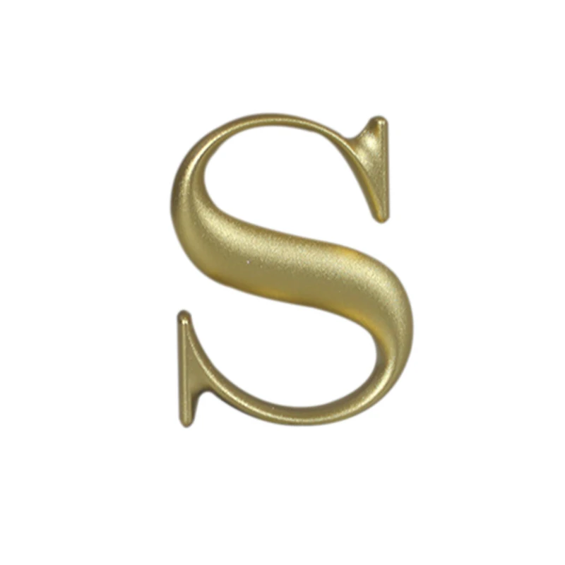 Brass characters custom metal solid characters making hree-dimensional characters pure copper lettering antique char