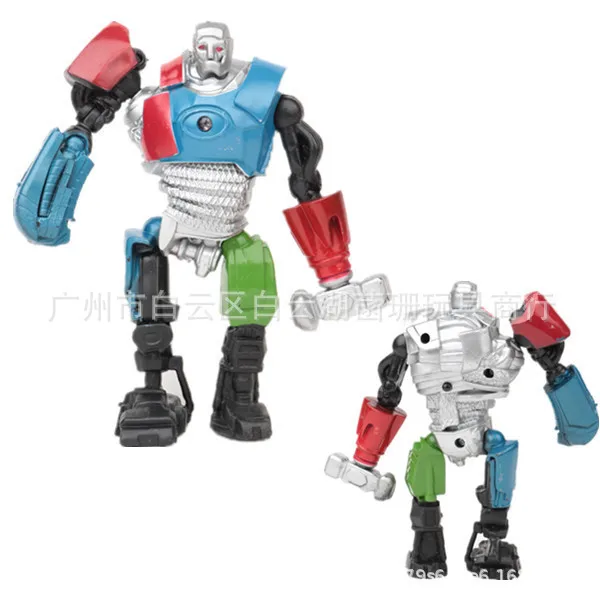 Linda Action Figure Real Steel Toys Atom Movie Zeus Twin Cities Midas Robot Character Figures Pvc 13cm Gift Doll Model Anime