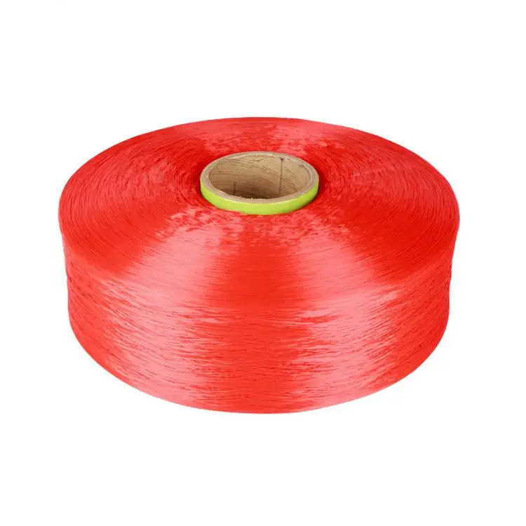 Wholesale High Quality Recycled Polyester Filament Yarn Custom Design Poy Yarn Dope Dyed Sewing Thread For Fabric