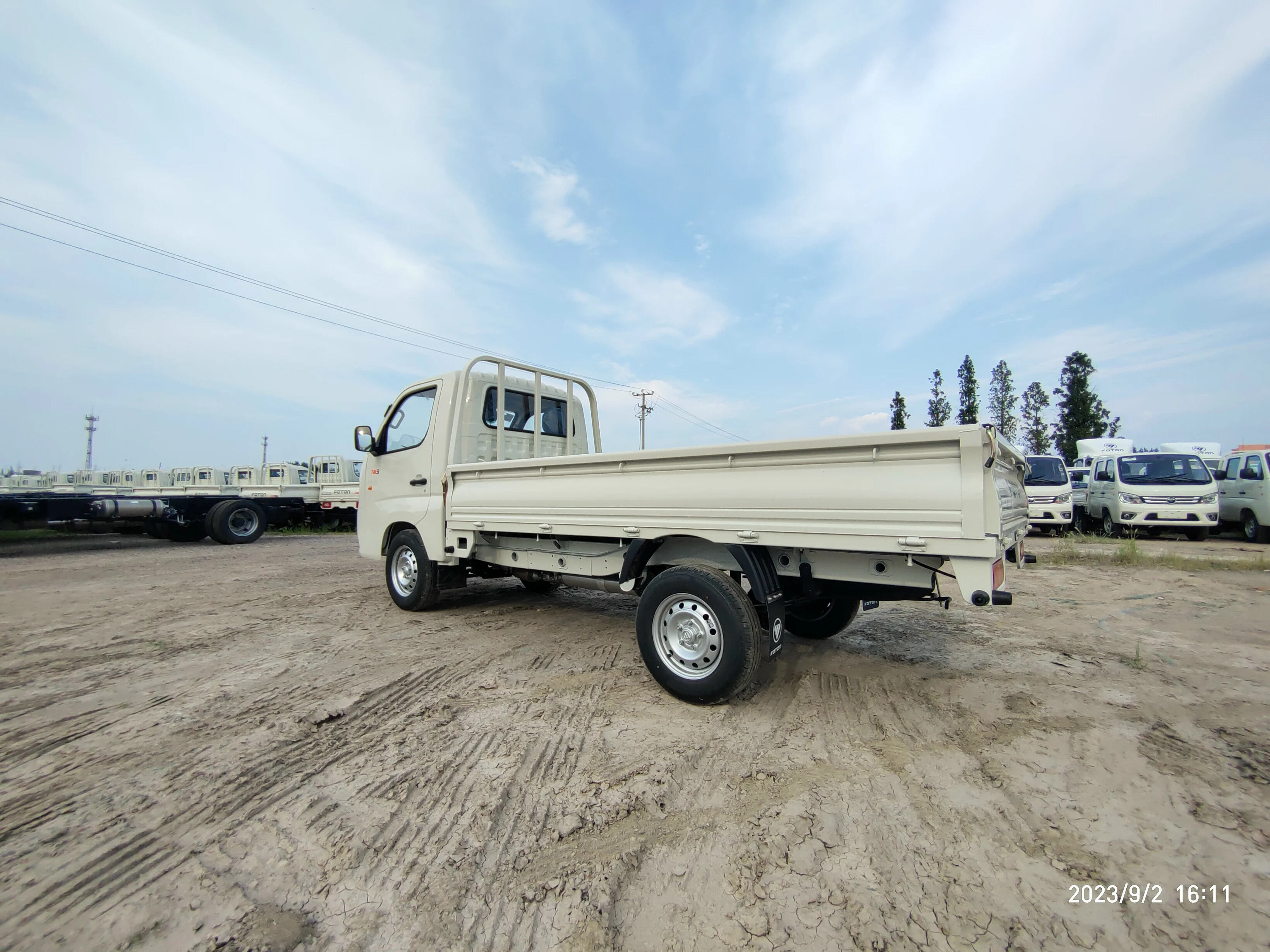 Foton LHD RHD 4X2 1t 2t Cargo Trucks For Brazil