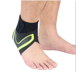 Black Ankle Support Breathable Ankle Brace Wrap Running Basketball elatic hinged Ankle protector Sprain Men Women