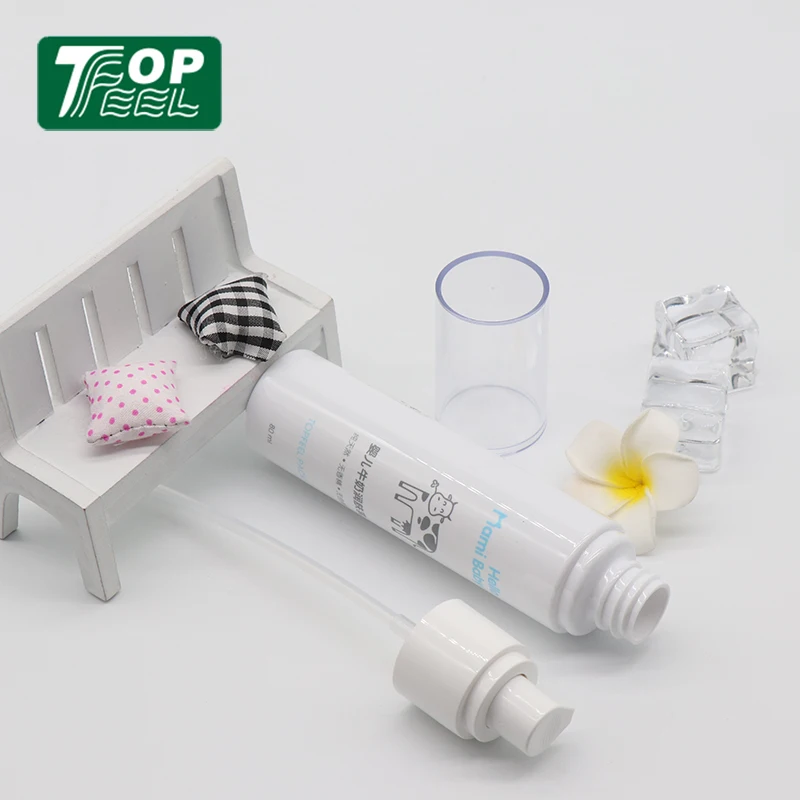 Manufacturer New Post Consumer Resin (PCR) Material Plastic Lotion Bottle Packaging