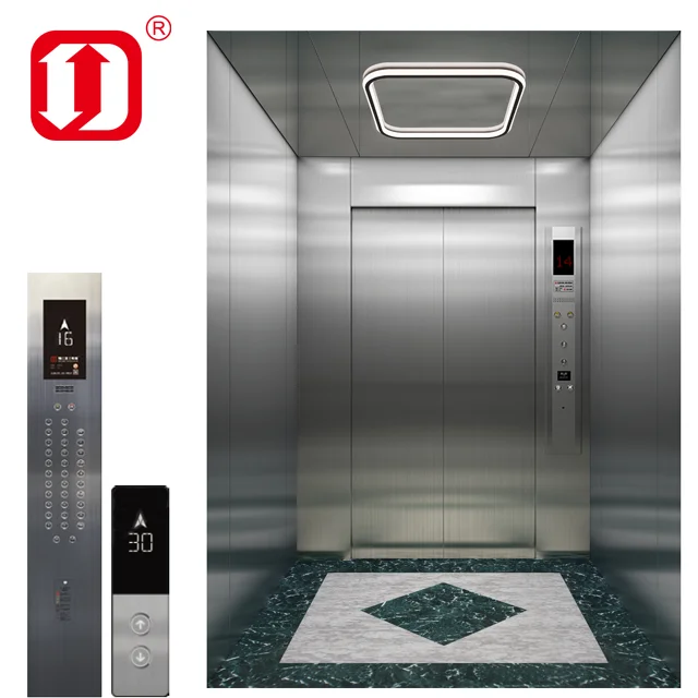 ZhuJiangFuJi Brand Mini Residential Household Elevators Small House Lift 5 Person Residential Home Elevator