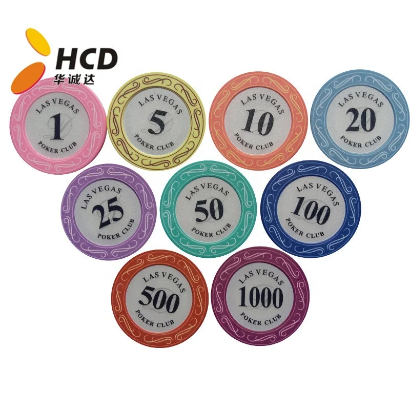 custom made ceramic poker chip desgin 39mm sticker pokerchips