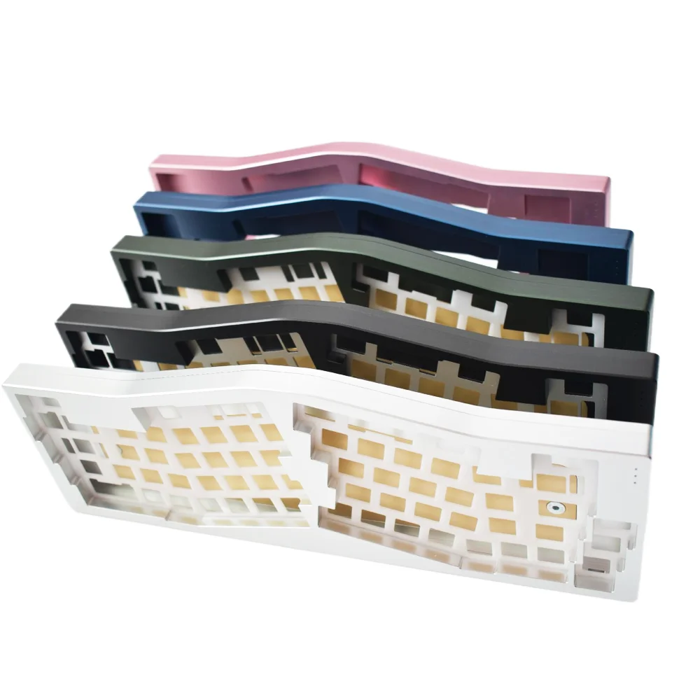 OEM Custom Metal Parts Milling Stainless Steel Anodizing Micro Turning cnc Machining keyboard case