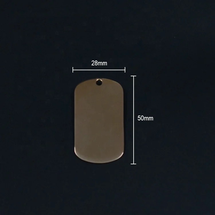 Пустой модифицируемые персонализированные Собака Кот идентификационная бирка из нержавеющей стали по индивидуальному заказу гравировка из нержавеющей стали бирка для животных