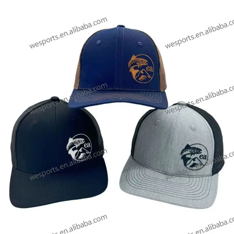 Изготовленная на заказ Кепка Snapback 6 панелей акульт Gorras тканая нашивка Richardson наружная 5 Xxl Дальнобойщика