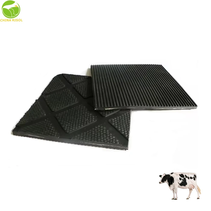 Cow Cushion 17mm Thickness Cattle Rubber Mat Horse Stall Rubber Mat Industrial Rubber Sheet Cow Mattress