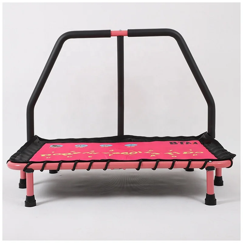 Роскошный комнатный надувной детский батут для фитнеса, тихий батут Retangulair