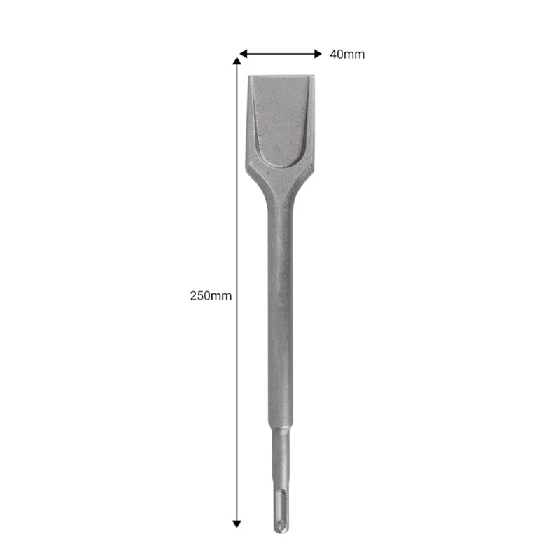 SDS Plus Spade Chisel Hammer Drill Chisel Chipping Chisel For Stone Removing Masonry And Mortar