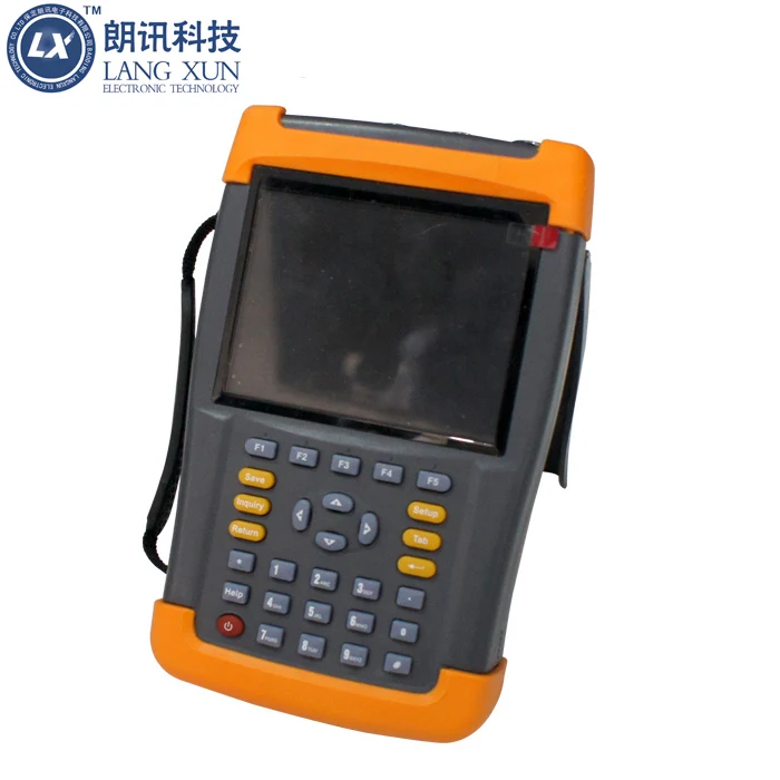On-site three phase energy meter test equipment handheld 3 phase power quality analyzer