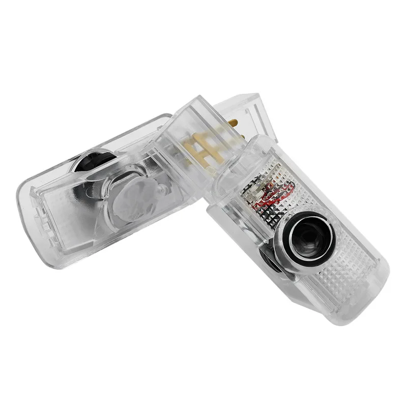 LED Car Door Warning Lamp Logo Projector Welcome Light For Mercedes Benz R W215 ML W164 GL X164 R300 R350 ML300 ML350 ML63