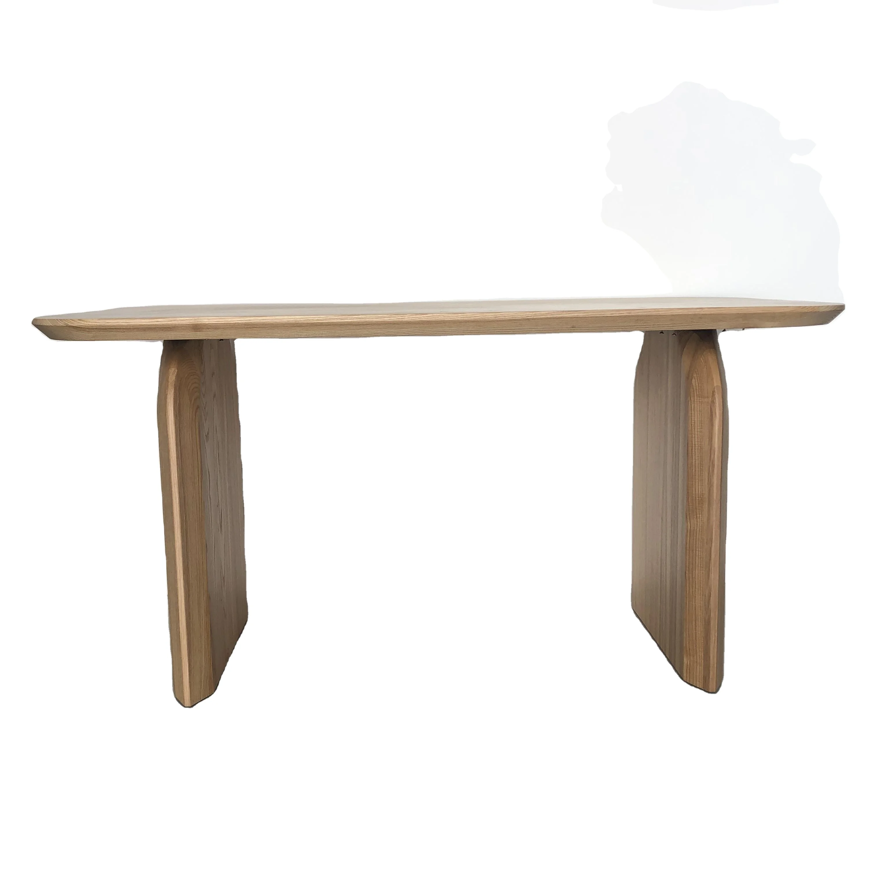 Японский обеденный стол из массива дуба в стиле ретро