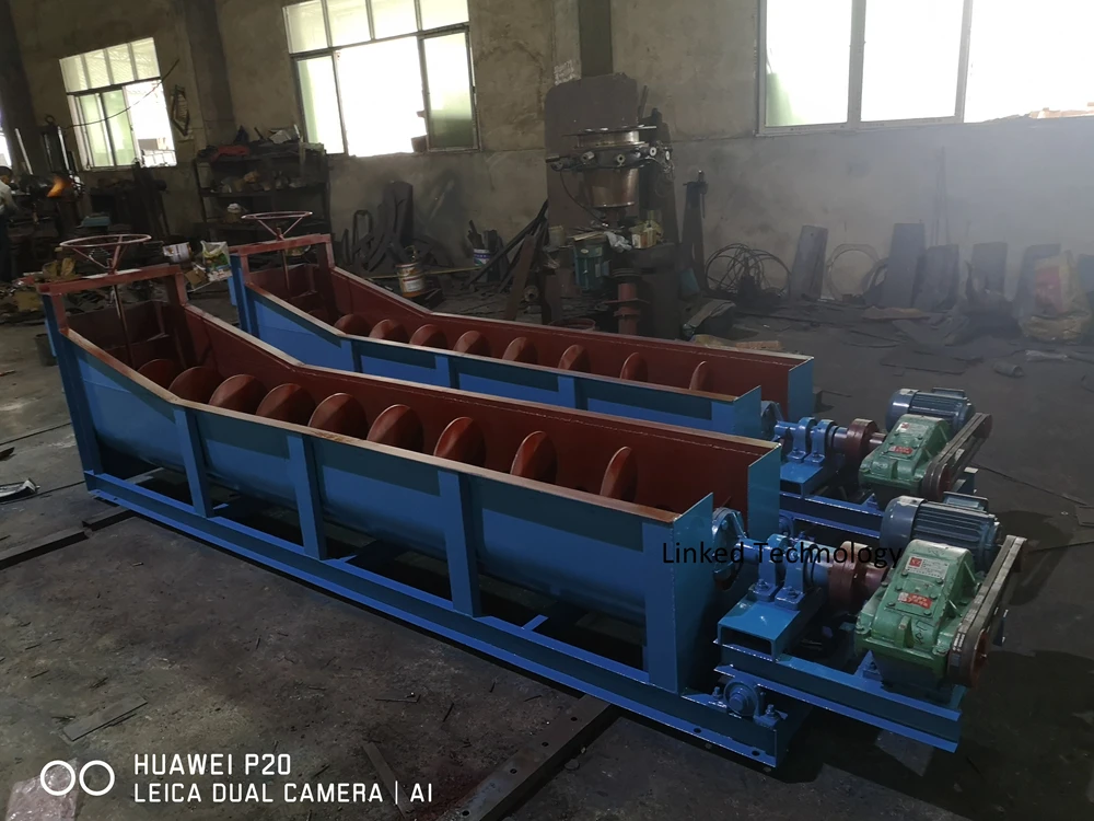 Заводская цена миниатюрная спиральная Песочная стиральная машина для строительных материалов